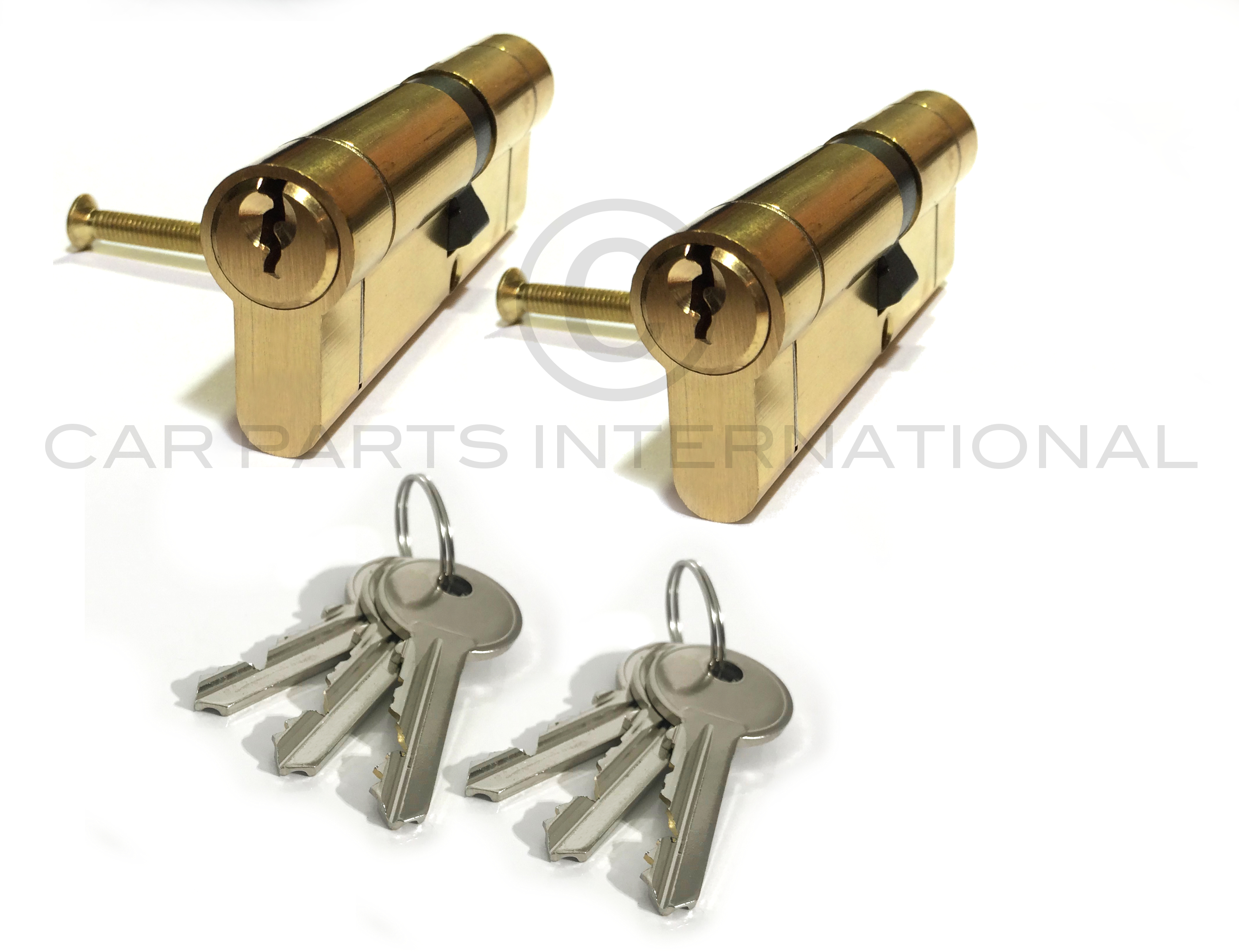 High Security Euro Door Lock 40/55 BRASS Finish 110 Locks Keyed Alike Matching eBay